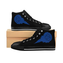 Load image into Gallery viewer, Men's Beyond Da Rim High-top Sneakers - Every Day Kicks Blue