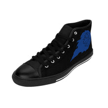 Load image into Gallery viewer, Men's Beyond Da Rim High-top Sneakers - Every Day Kicks Blue