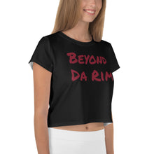 Load image into Gallery viewer, Maroon Crop Tee