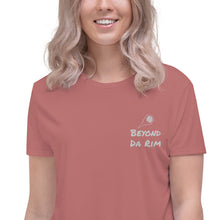 Load image into Gallery viewer, Crop Flowy Tee