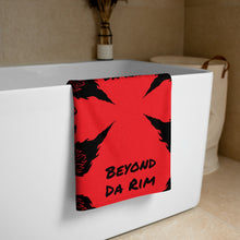 Load image into Gallery viewer, Red & Black BDR Towel