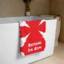 Load image into Gallery viewer, Red & White BDR Towel