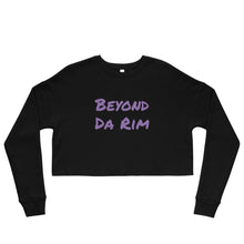 Load image into Gallery viewer, Lavender Crop Sweatshirt