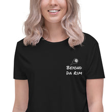 Load image into Gallery viewer, Crop Flowy Tee