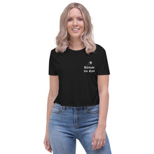 Load image into Gallery viewer, Crop Flowy Tee