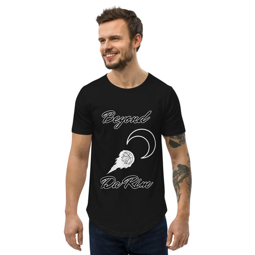 Beyond Da Moon Curved Hem T-Shirt