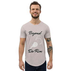 Beyond Da Moon Curved Hem T-Shirt