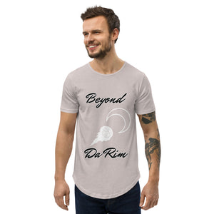 Beyond Da Moon Curved Hem T-Shirt