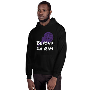 Purple Overlay Logo Hoodie