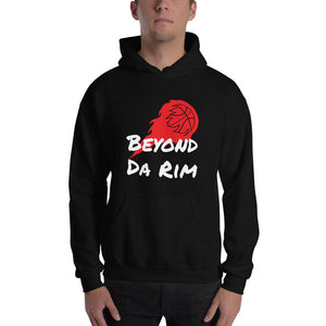 Red Overlay Logo Hoodie