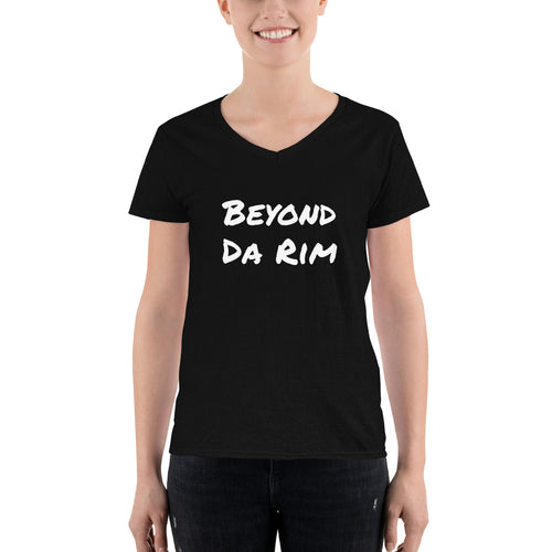 Women's Panda V-Neck Shirt