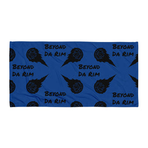 Blue & Black BDR Towel