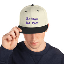 Load image into Gallery viewer, Purple Lettering Multi Snapback