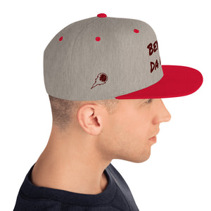 Maroon Lettering Multi Snapback