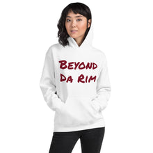 Load image into Gallery viewer, Maroon White Hoodie