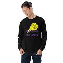 Load image into Gallery viewer, Purple &amp; Yellow Overlay Sweatshirt