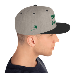 Green Lettering Multi Snapback