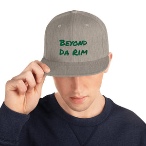 Green Lettering Multi Snapback