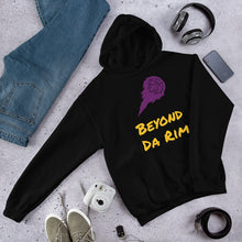 Load image into Gallery viewer, Black Yellow Purple Logo Hoodie