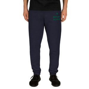 Green Lettering Multi Joggers