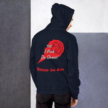 Load image into Gallery viewer, 1st I Pick Da Shoes Red Hoodie