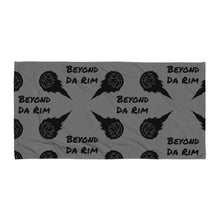 Load image into Gallery viewer, Grey &amp; Black BDR Towel