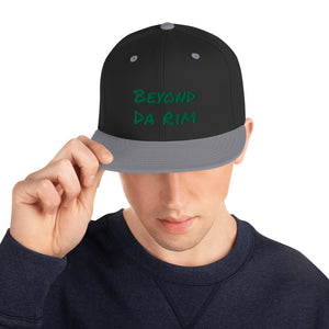 Green Lettering Multi Snapback