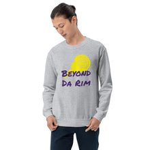 Load image into Gallery viewer, Purple &amp; Yellow Overlay Sweatshirt