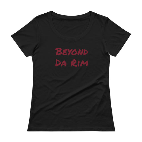 Maroon Scoopneck T-Shirt