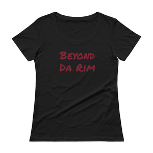 Maroon Scoopneck T-Shirt