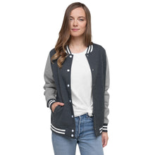 Load image into Gallery viewer, Women&#39;s BDR Letterman Jacket Wht