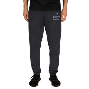 Grey Lettering Multi Joggers