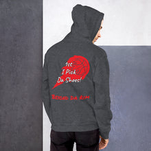 Load image into Gallery viewer, 1st I Pick Da Shoes Red Hoodie