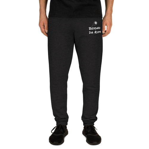 White Lettering Multi Joggers