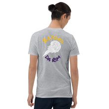 Load image into Gallery viewer, Purple &amp; Yellow Arc Tee