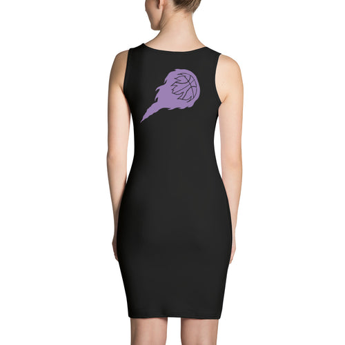 Lavender Logo Dress