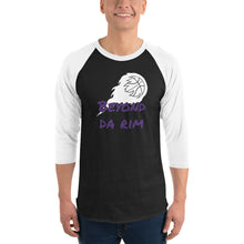 Load image into Gallery viewer, Purple 3/4 sleeve shirt