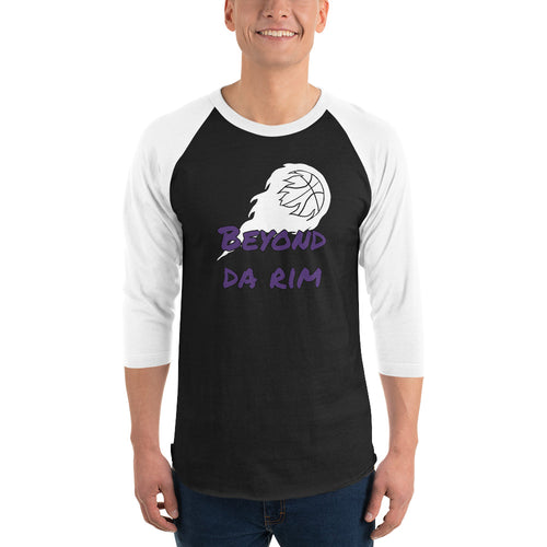 Purple 3/4 sleeve shirt