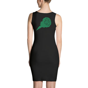 Green Logo Dress