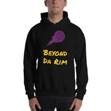 Load image into Gallery viewer, Black Yellow Purple Logo Hoodie