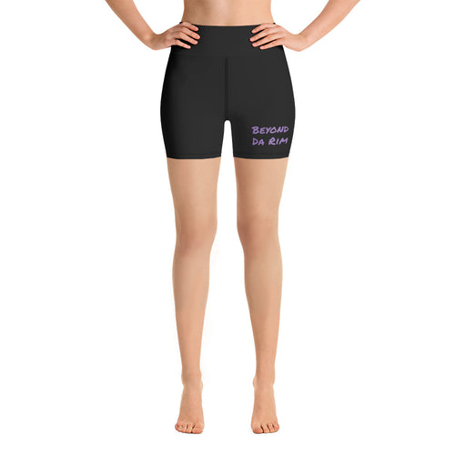 Lavender Yoga Shorts