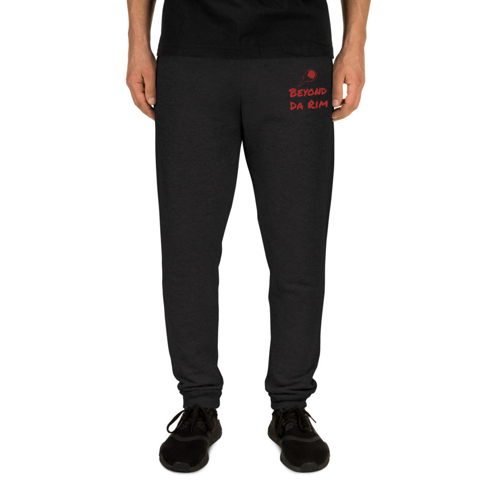 Red Lettering Multi Joggers