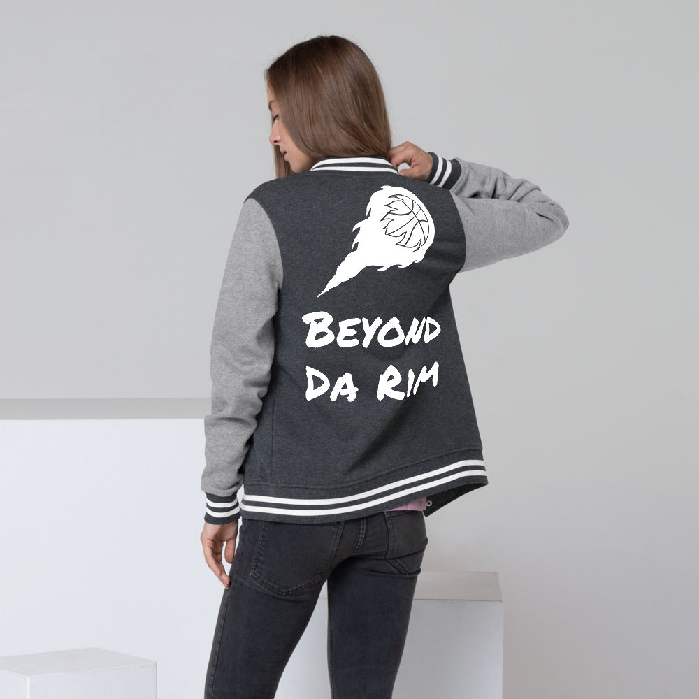 Women's BDR Letterman Jacket Wht