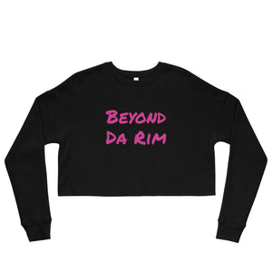 Pink Crop Sweatshirt