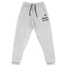 Load image into Gallery viewer, Grey/ Blk Logo Joggers