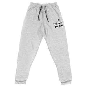 Grey/ Blk Logo Joggers