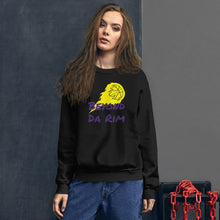 Load image into Gallery viewer, Purple &amp; Yellow Overlay Sweatshirt