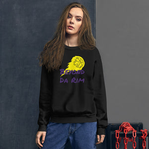 Purple & Yellow Overlay Sweatshirt