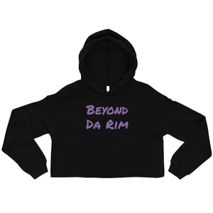 Lavender Crop Hoodie