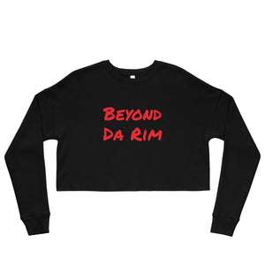 Red Crop Sweatshirt